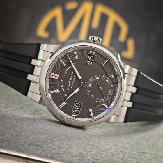 A. LANGE & SOHNE ODYSSEUS 40.5 毫米 363.068 18K 白金灰色表盘 B&P